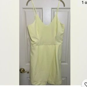 Gianni Bini Size XL Yellow  Mini Dress